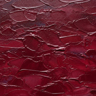 Crimson Canvas Art canvas print, an abstract painted canvas surface in deep crimson pigment