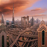 Dubai Wall Art
