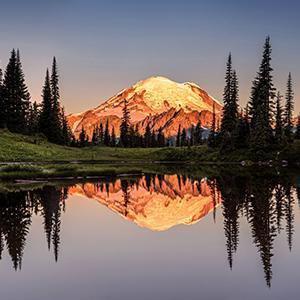 Mountains wall art