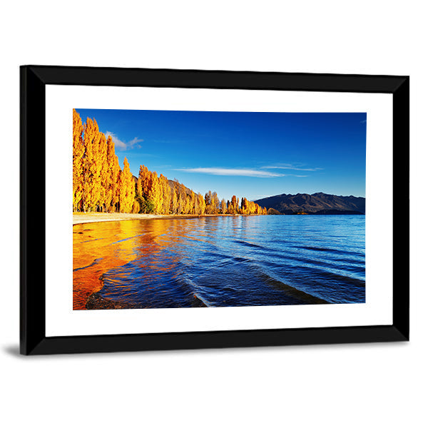 Lake Wanaka Mountain Reflections Canvas Wall Art