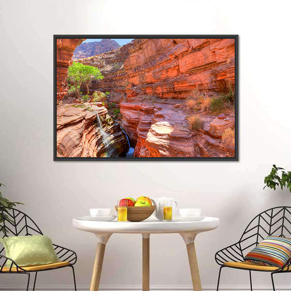 Deer Creek Canyon Canvas Wall Art