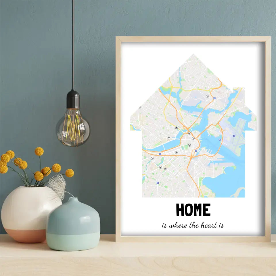 Home Is Where the Heart Is Canvas Wall Art