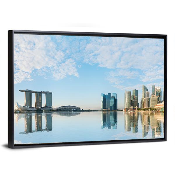Marina Bay Sands Reflection Canvas Wall Art