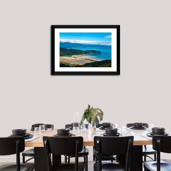 New Zealand Coastline Canvas Wall Art