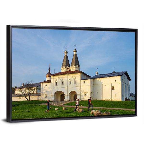 Ferapontov Convent in Summer Canvas Wall Art