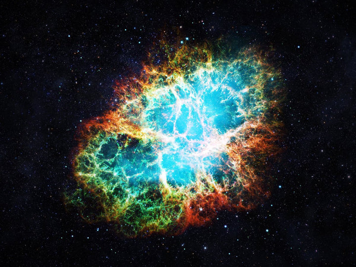 Crab Nebula Canvas Wall Art