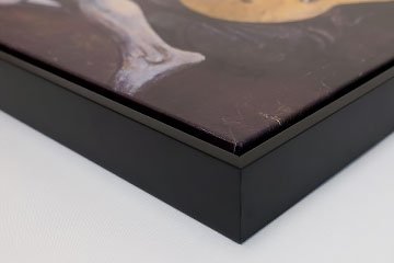 Framed Canvas framing option for canvas wall art