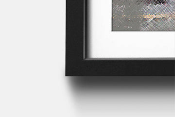 Framed Print framing option for canvas wall art