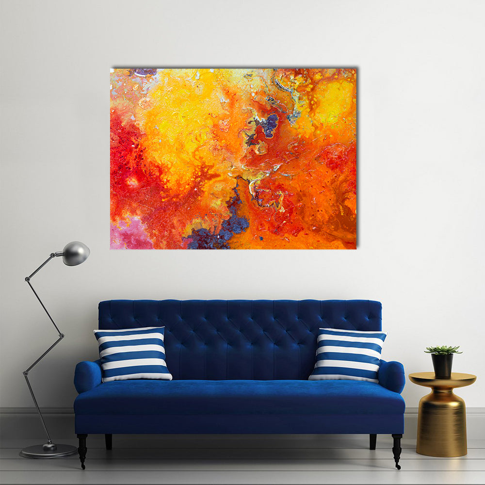 Bright Artistic Texture Canvas Wall Art