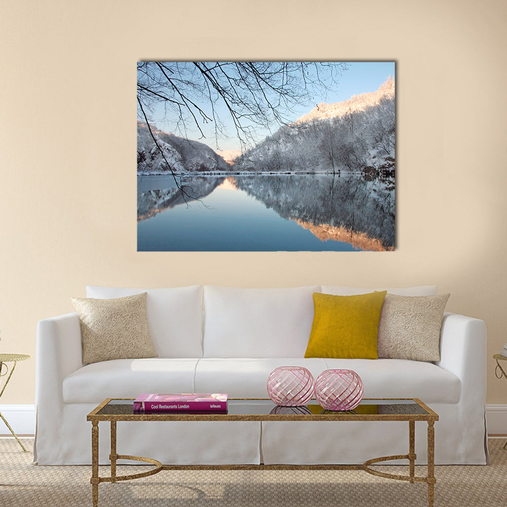Lake Kozjak In Plitvice National Park Canvas Wall Art