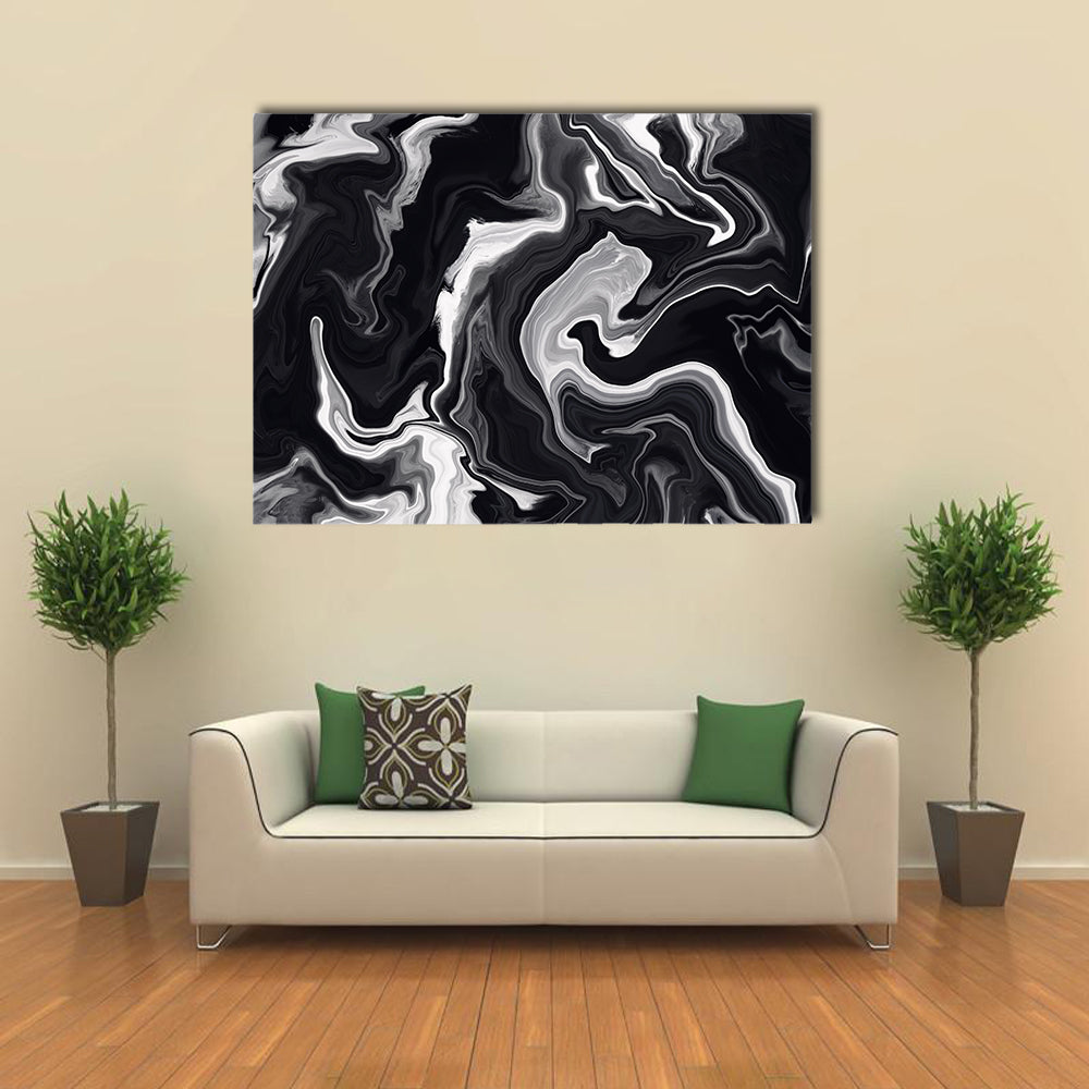 Marble Textured Artwork Canvas Wall Art