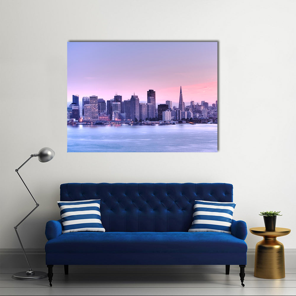 San Francisco Skyline Canvas Wall Art