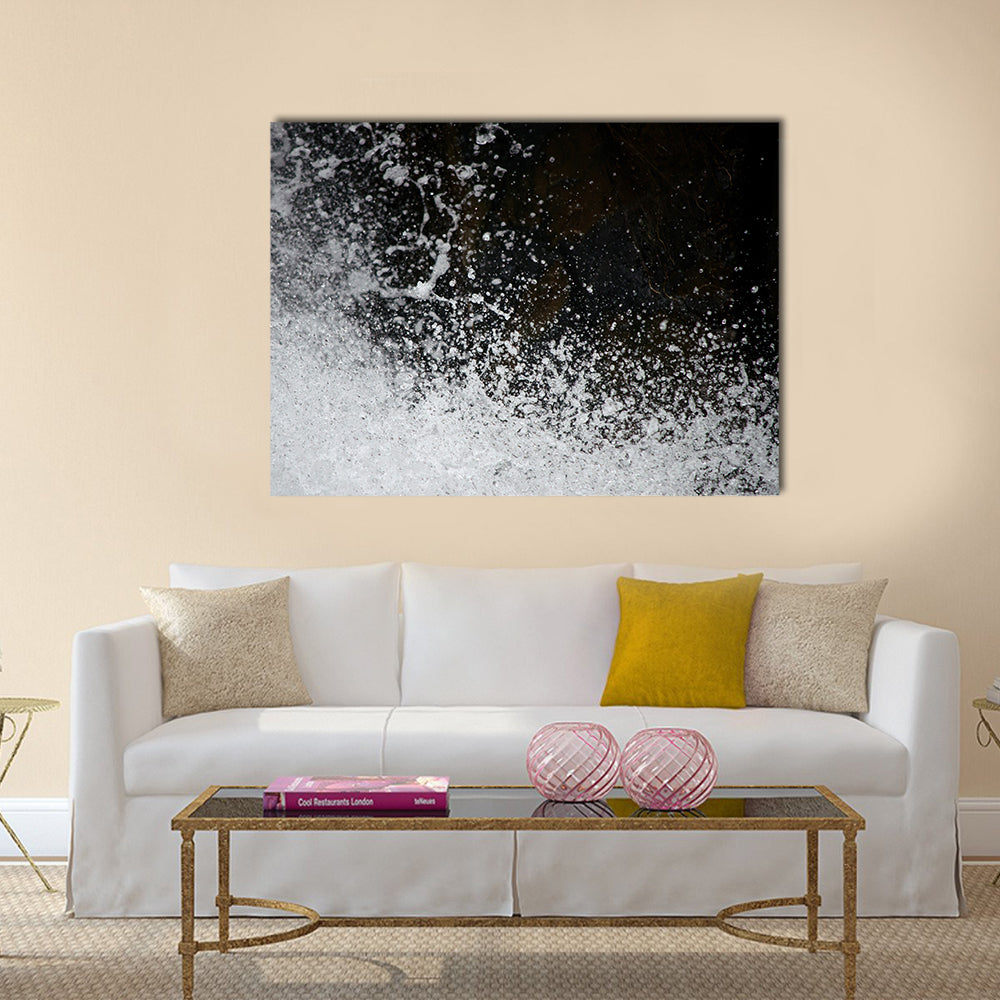 Water Splash Canvas Wall Art