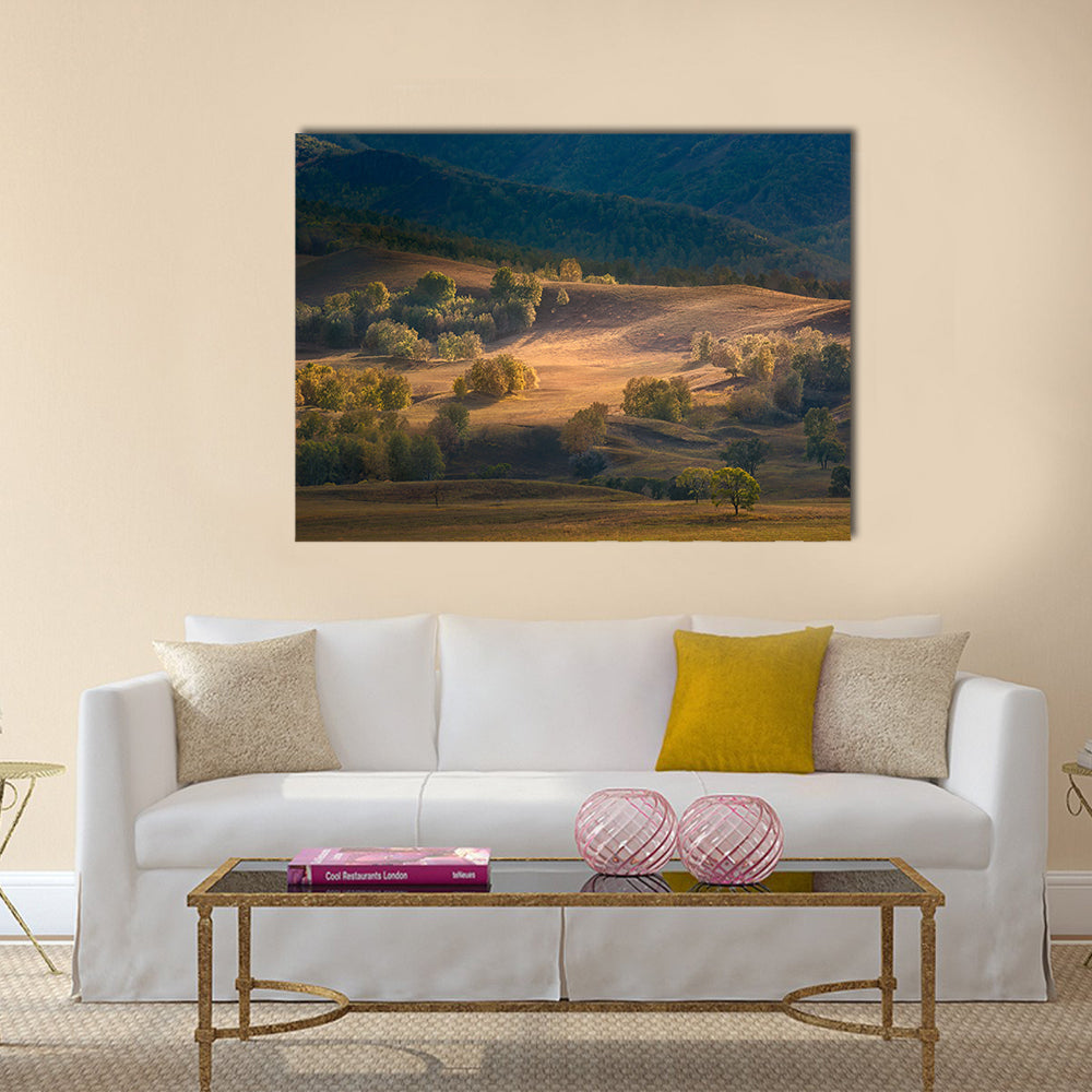 Bashang Plateau Grasslands Inner Mongolia Canvas Wall Art