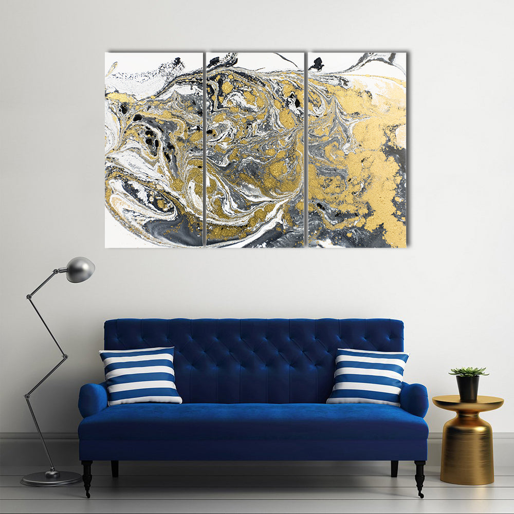 Marble Acrylic Abstract Canvas Wall Art