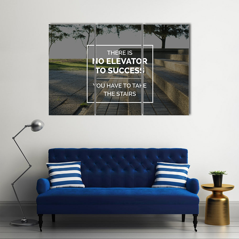 Quote For Practical Life Canvas Wall Art