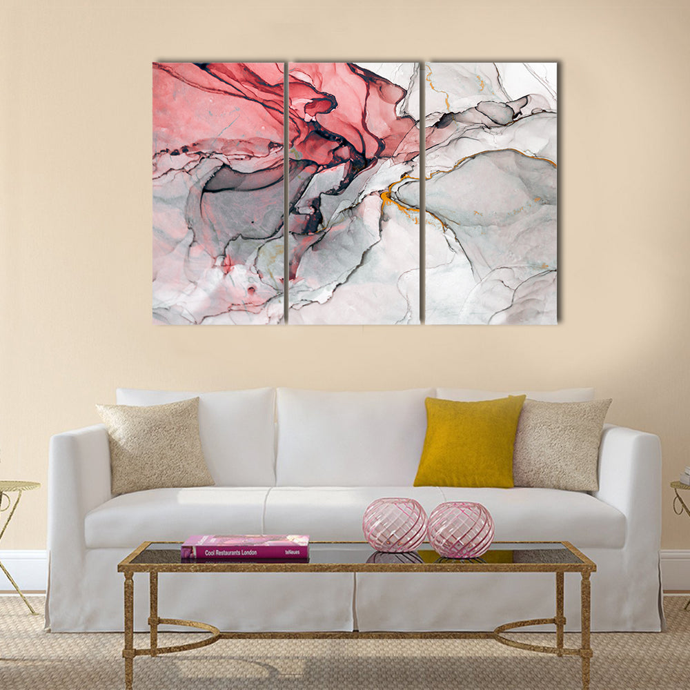 Alcohol Ink Abstract Canvas Wall Art