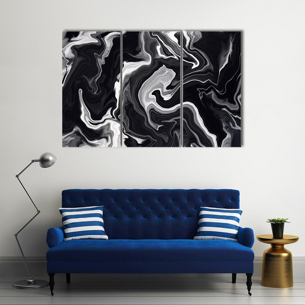 Marble Textured Artwork Canvas Wall Art