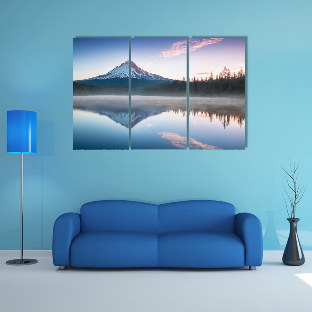 The Volcano Mountain Mount Hood Canvas Wall Art