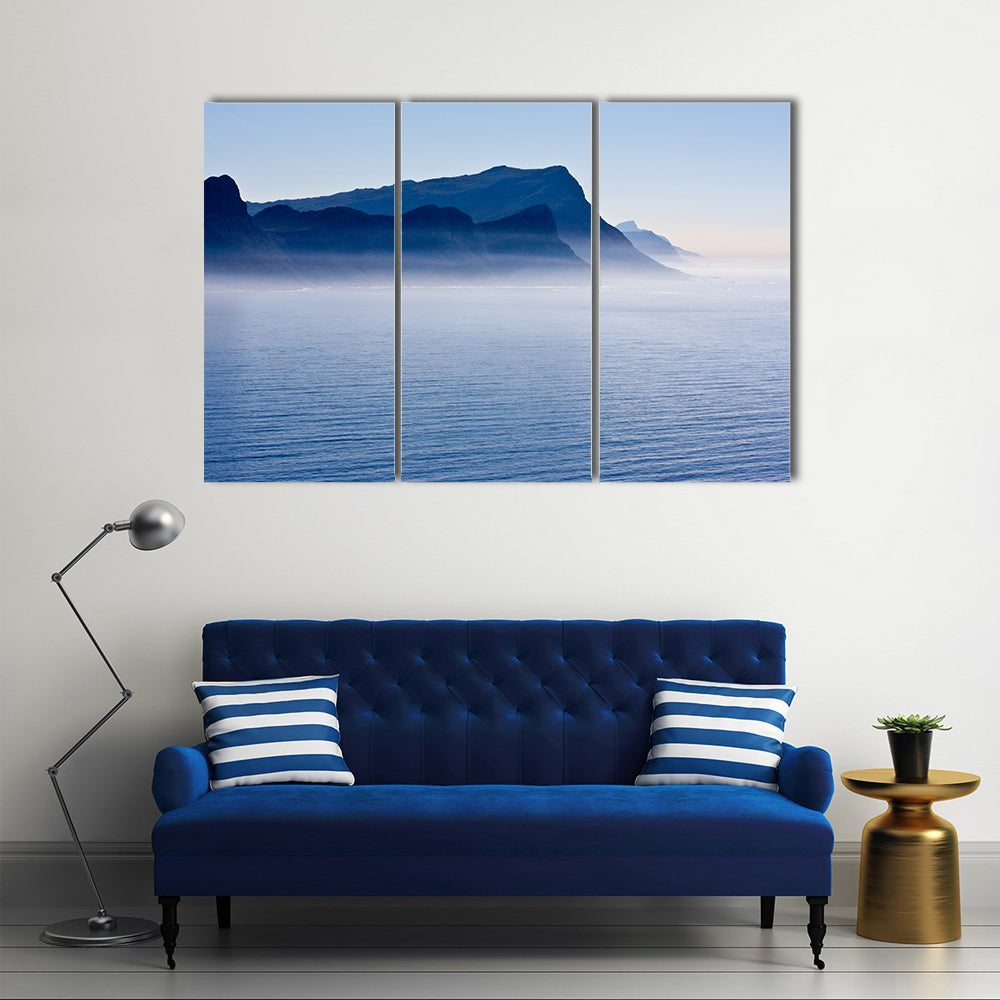 South African Coastline Near Cape Town Canvas Wall Art