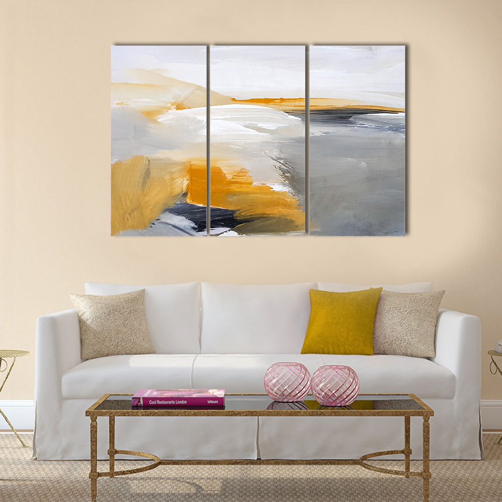 Flowing River Artwork Canvas Wall Art