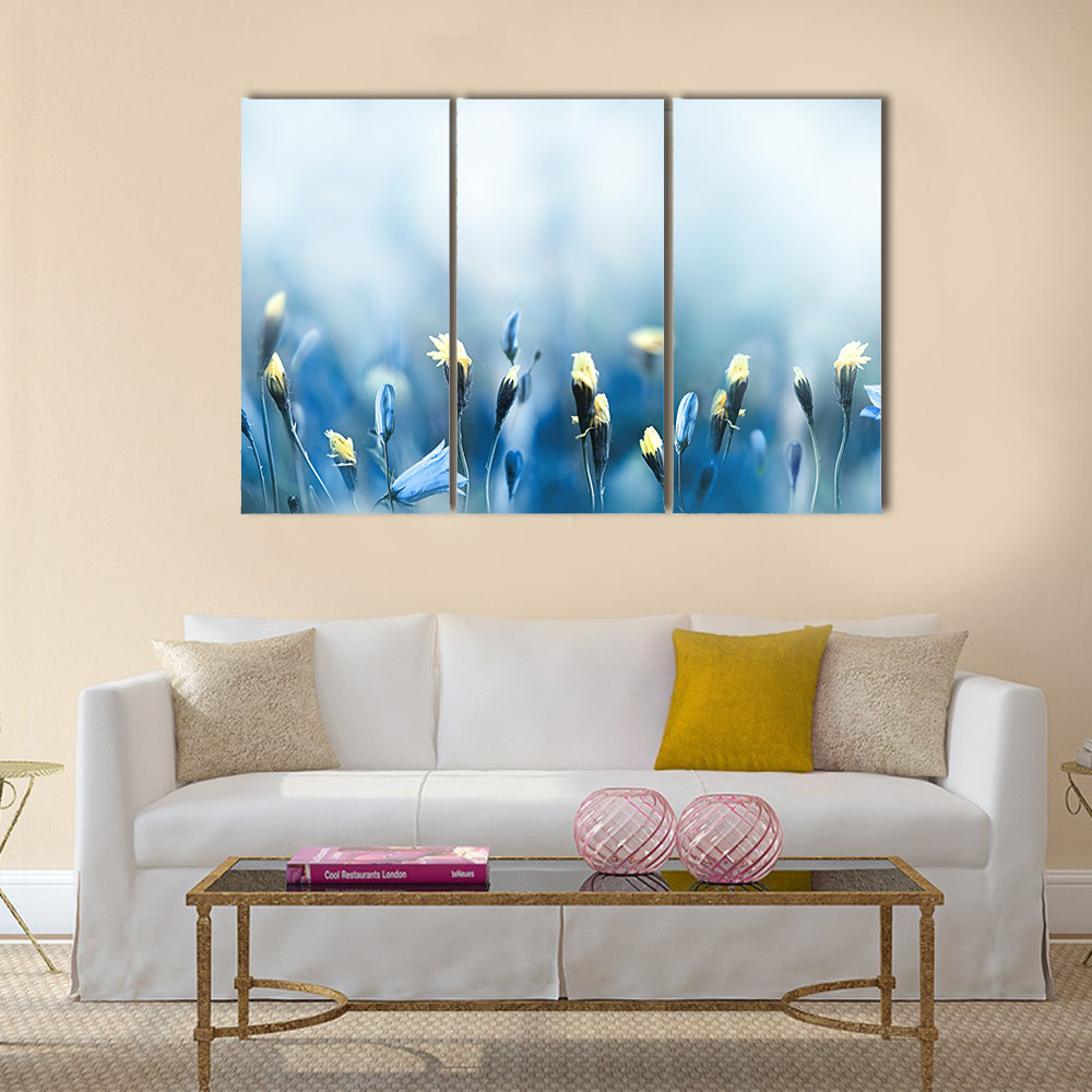 Yellow Dandelions Canvas Wall Art