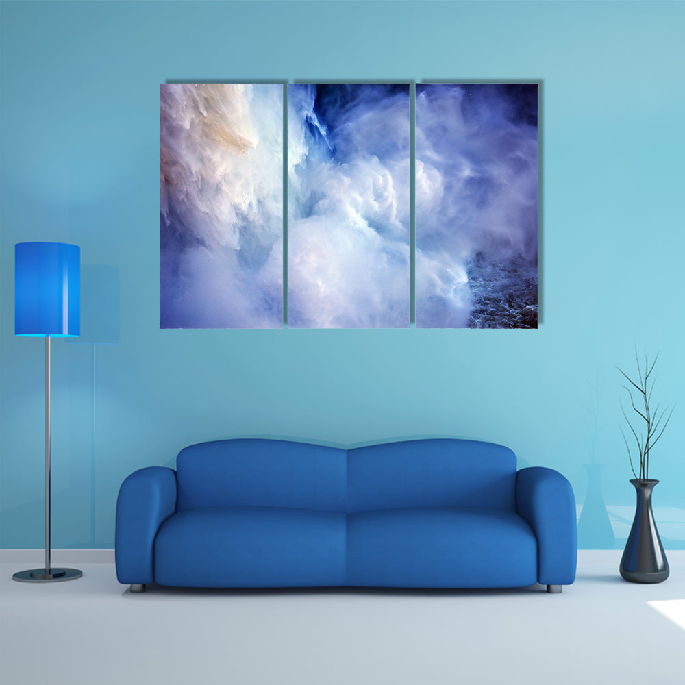 Snoqualme Falls In Washington State Canvas Wall Art