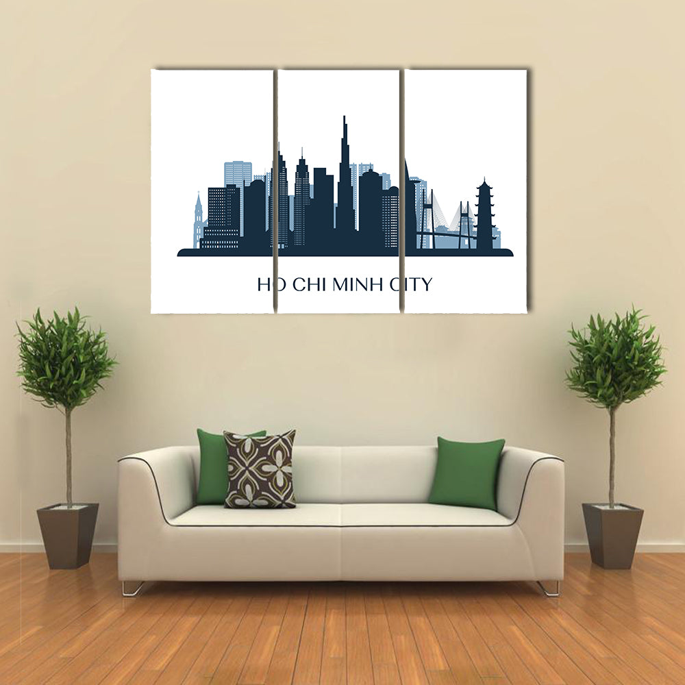 Ho Chi Minh City Skyline Canvas Wall Art