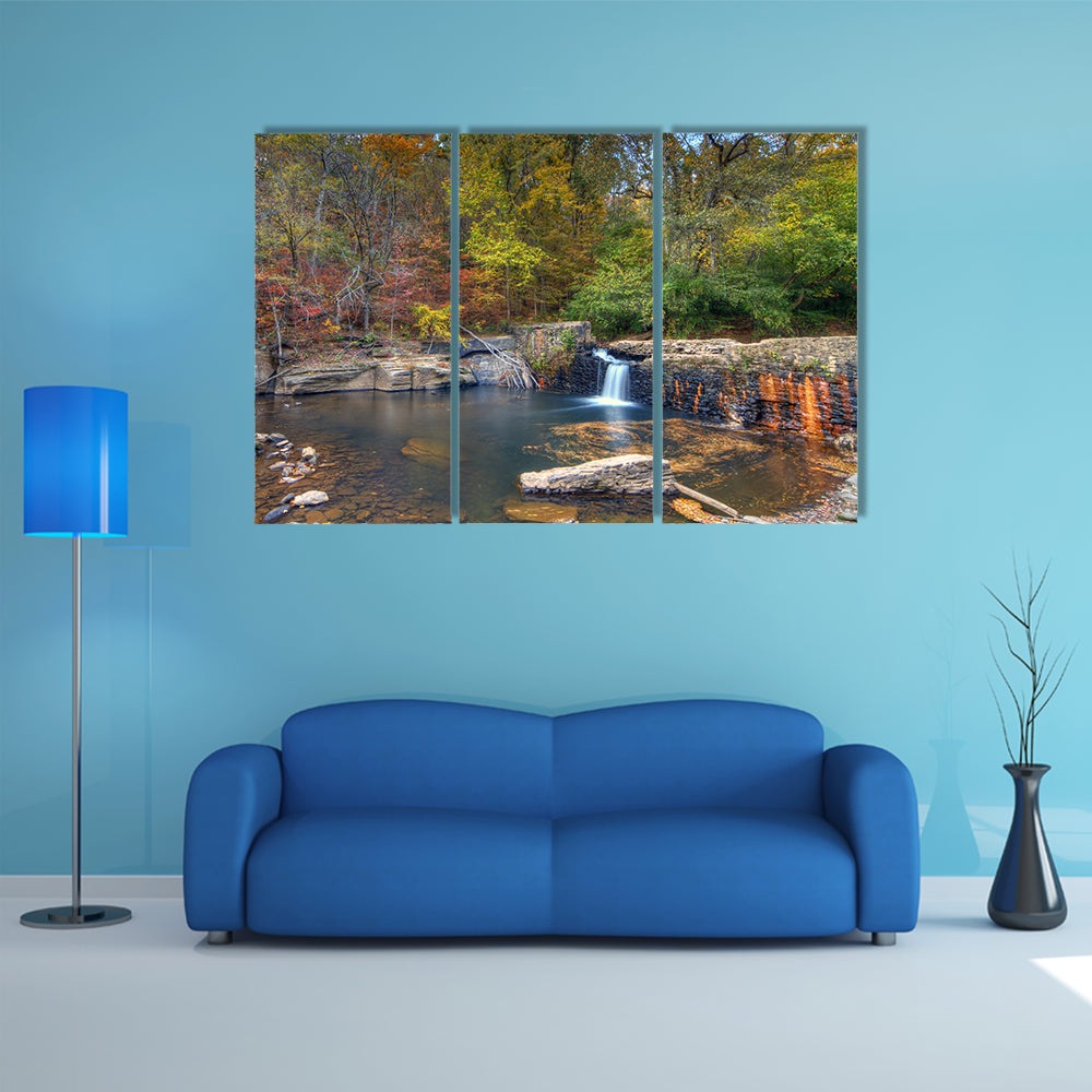 Freeman Mill Park Near Atlanta In Georgia Canvas Wall Art