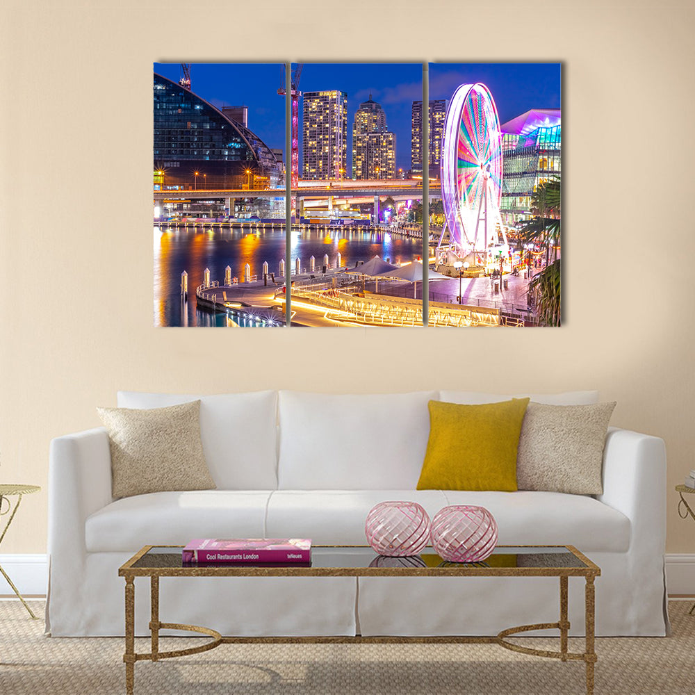 Sydney Harbour Skyline Canvas Wall Art
