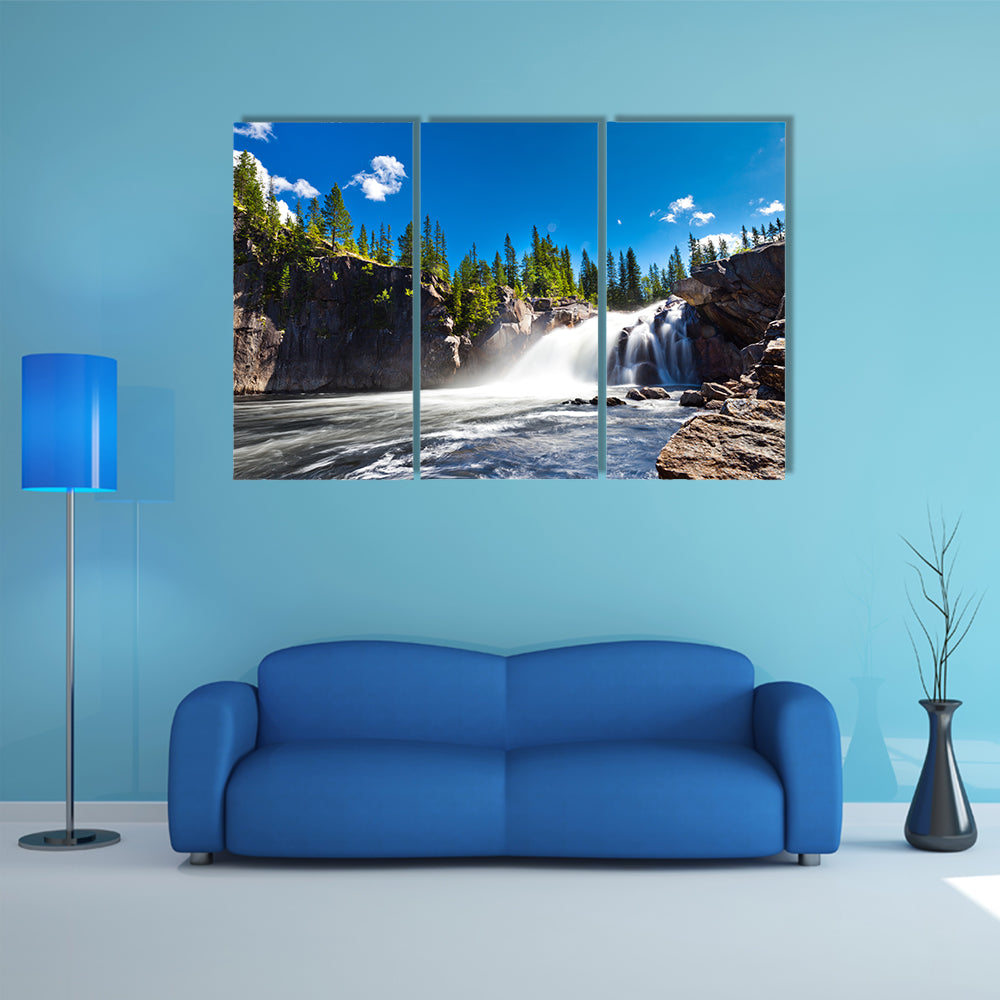 Scenic Waterfall Canvas Wall Art