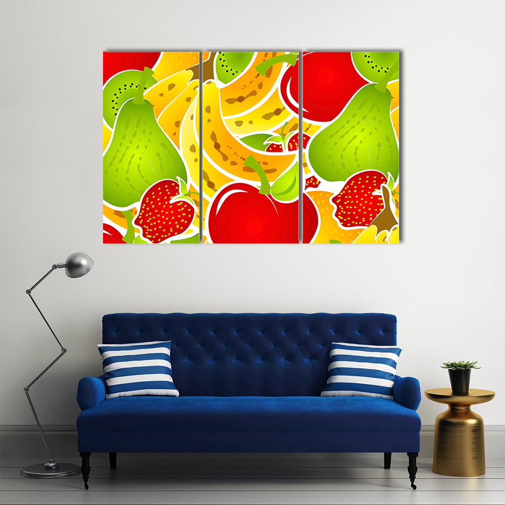 Healthy Fruits Artwork Canvas Wall Art
