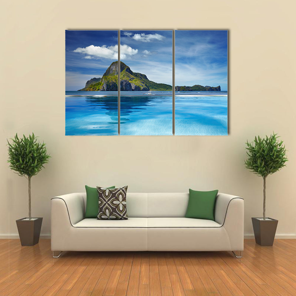 Cadlao Island In El Nido Philippines Canvas Wall Art
