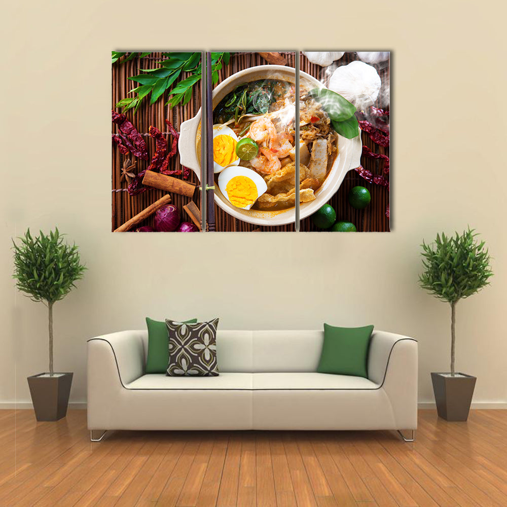 Popular Malaysian Food Canvas Wall Art