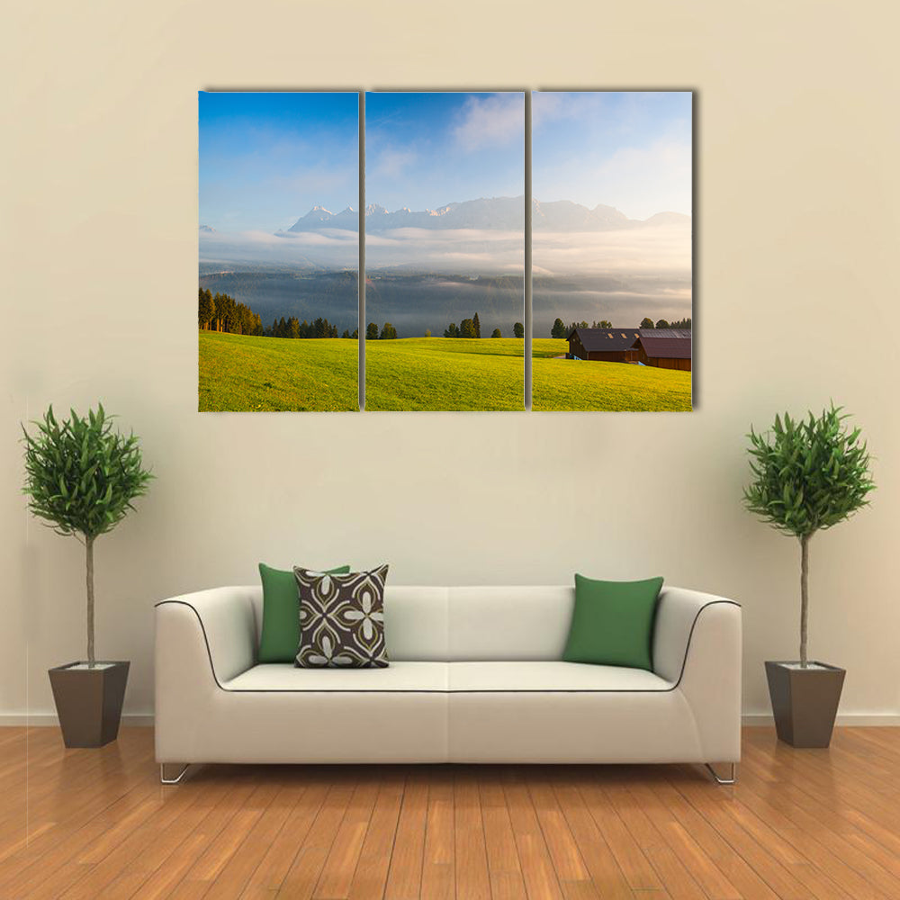 Morning On The Mountains Canvas Wall Art