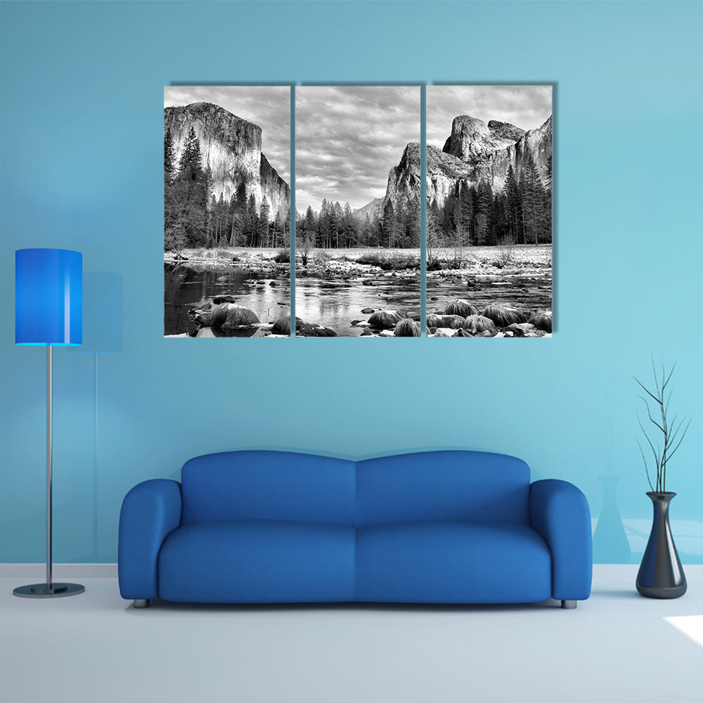 Yosemite Park In California Canvas Wall Art