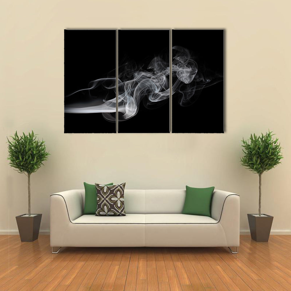Puff Of Smoke Canvas Wall Art