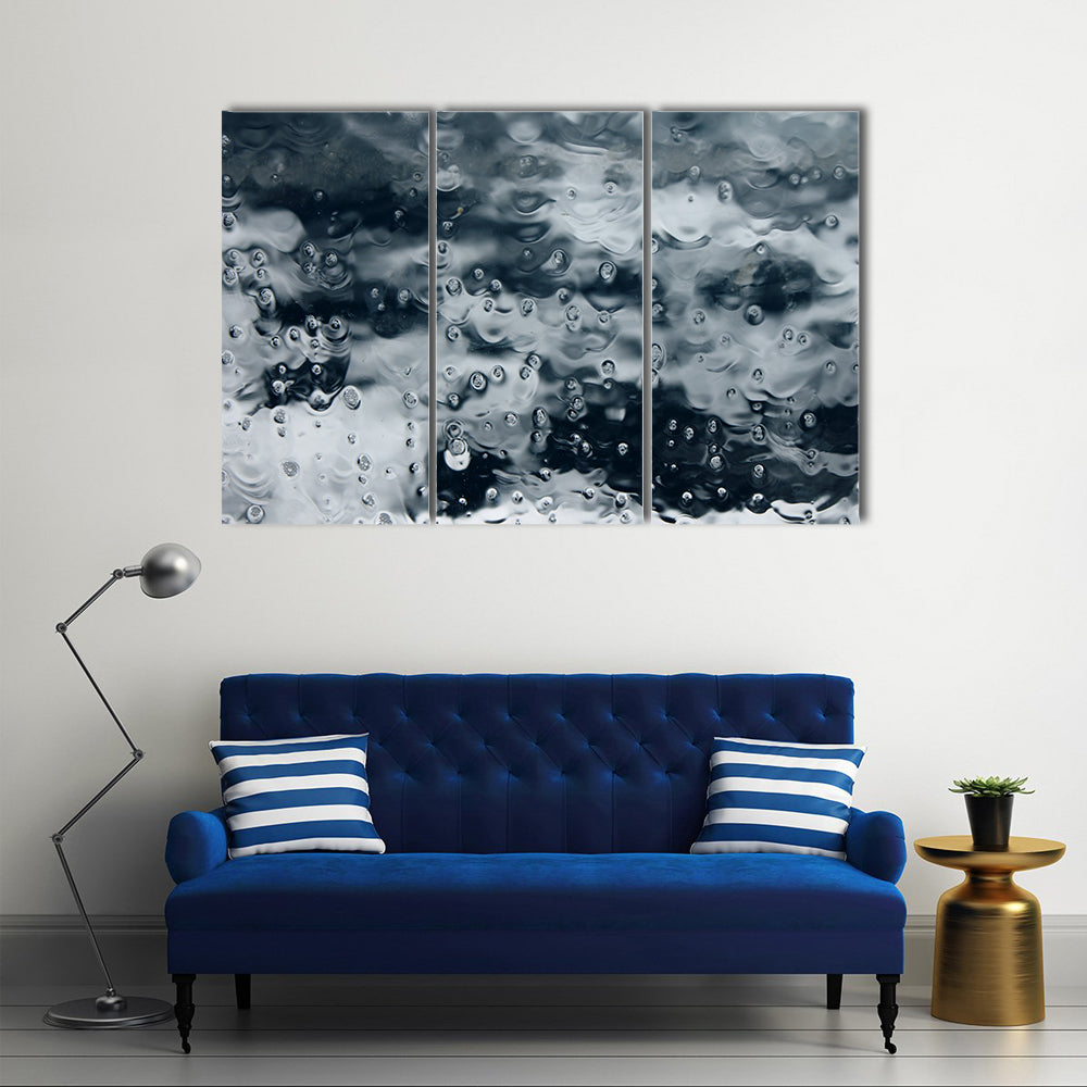 Ocean Spray on Boat Window Canvas Wall Art