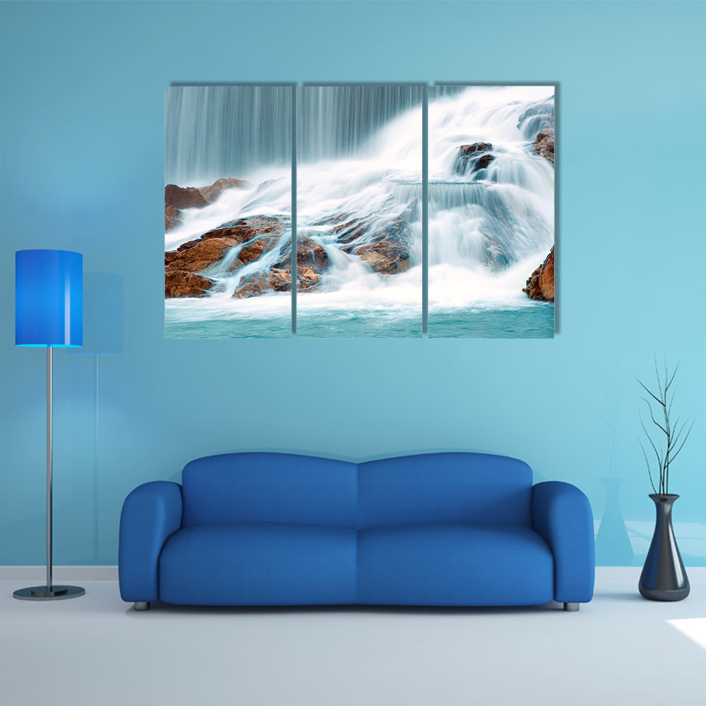 Ningbo Waterfall In China Canvas Wall Art