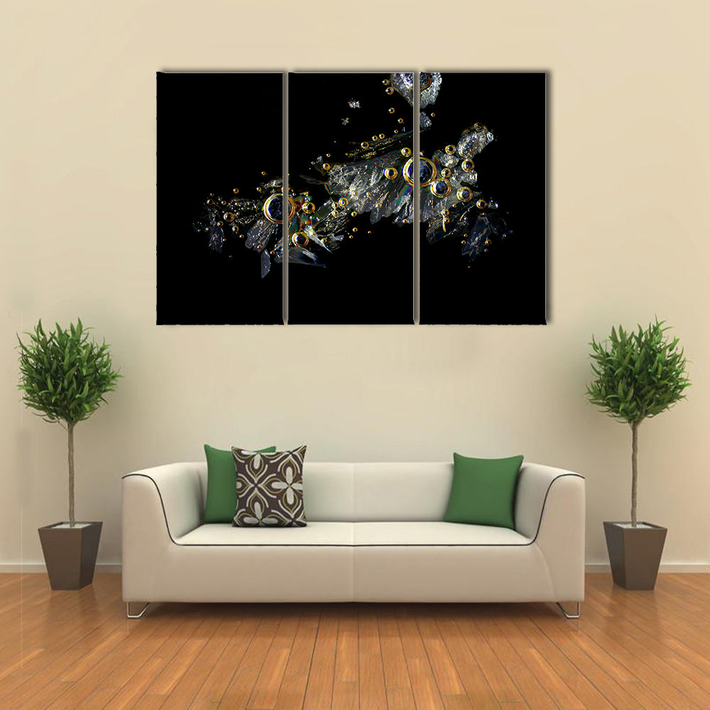 Vitamin C In Crystallized Form Canvas Wall Art