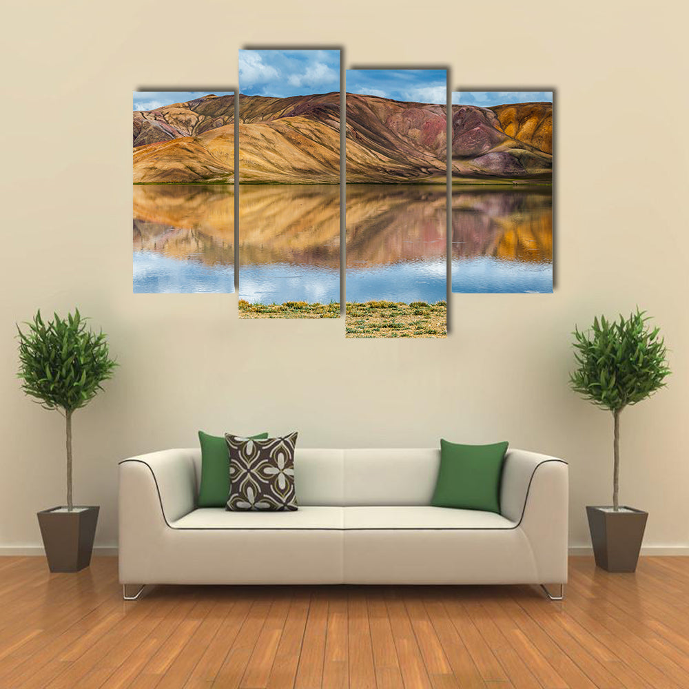 Bulunkul Lake In Pamir In Tajikistan Canvas Wall Art