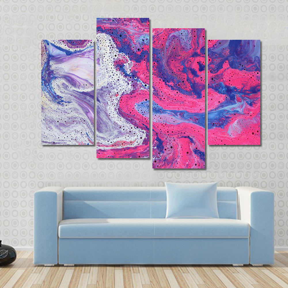 Acrylic Marble Texture Canvas Wall Art