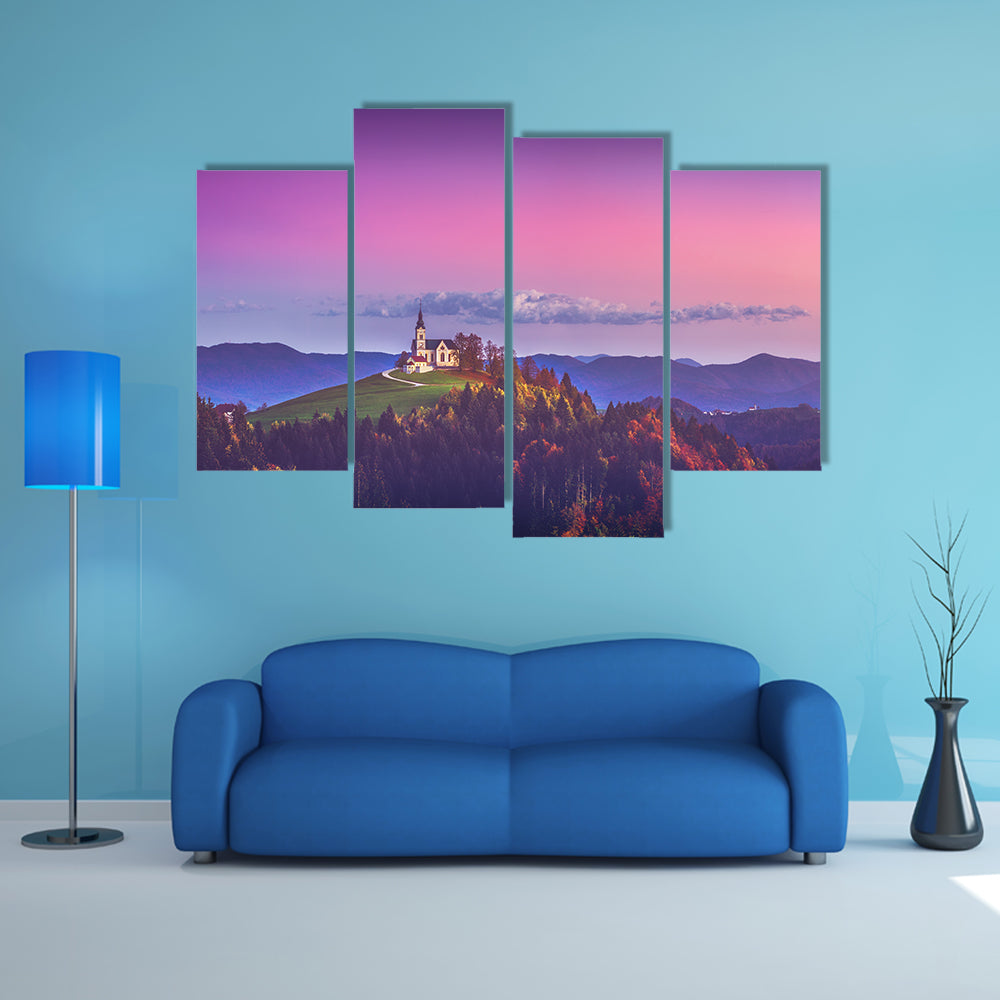 Church of Saint Leonard In London Canvas Wall Art