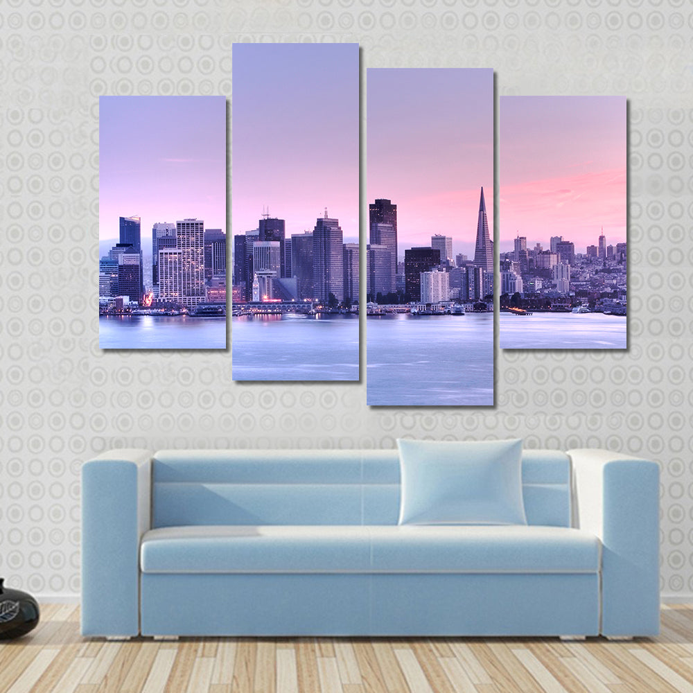 San Francisco Skyline Canvas Wall Art