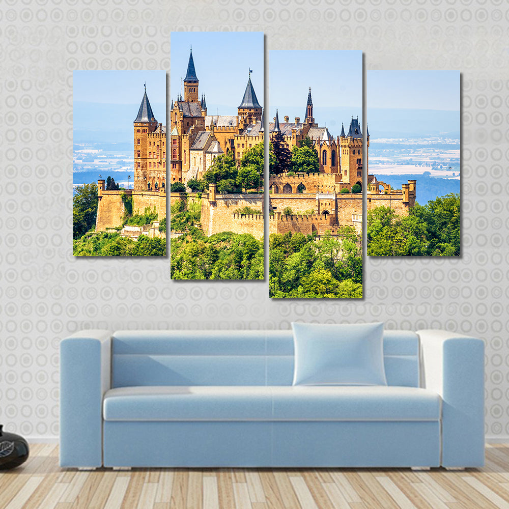 Hohenzollern Castle Canvas Wall Art