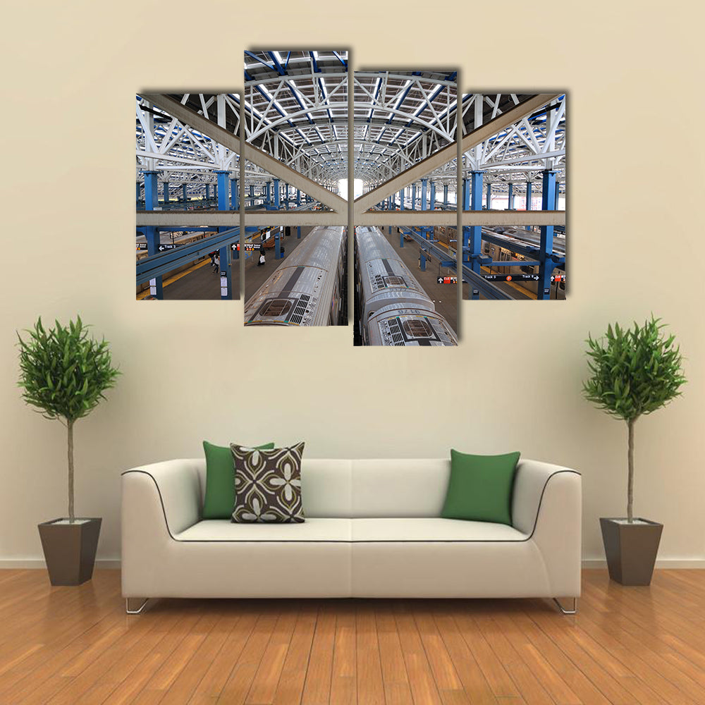 Stillwell Avenue Subway Station, Coney Island Canvas Wall Art