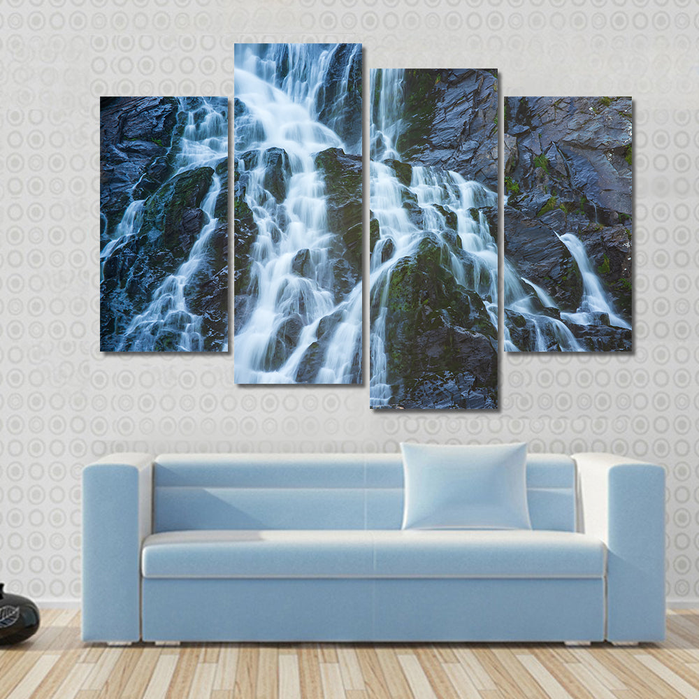 Balea Cascada Waterfall, Romania Canvas Wall Art