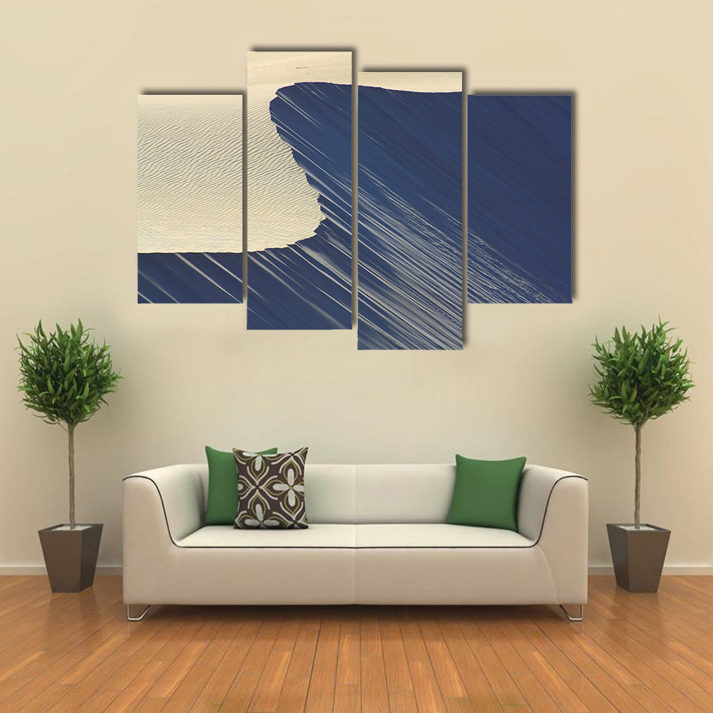 Dune Patterns At Maitlands Beach Canvas Wall Art