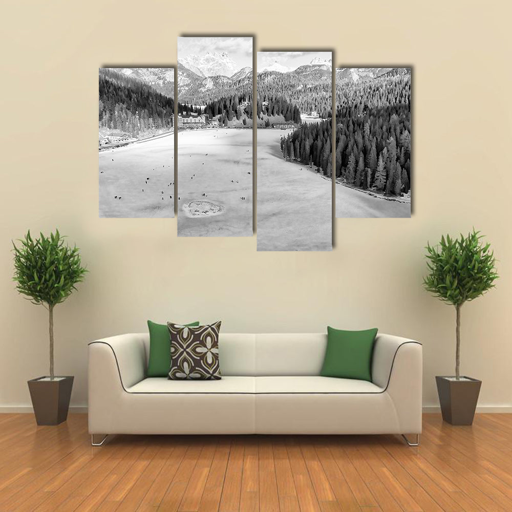 Dolomites at Misurina, Italy Canvas Wall Art