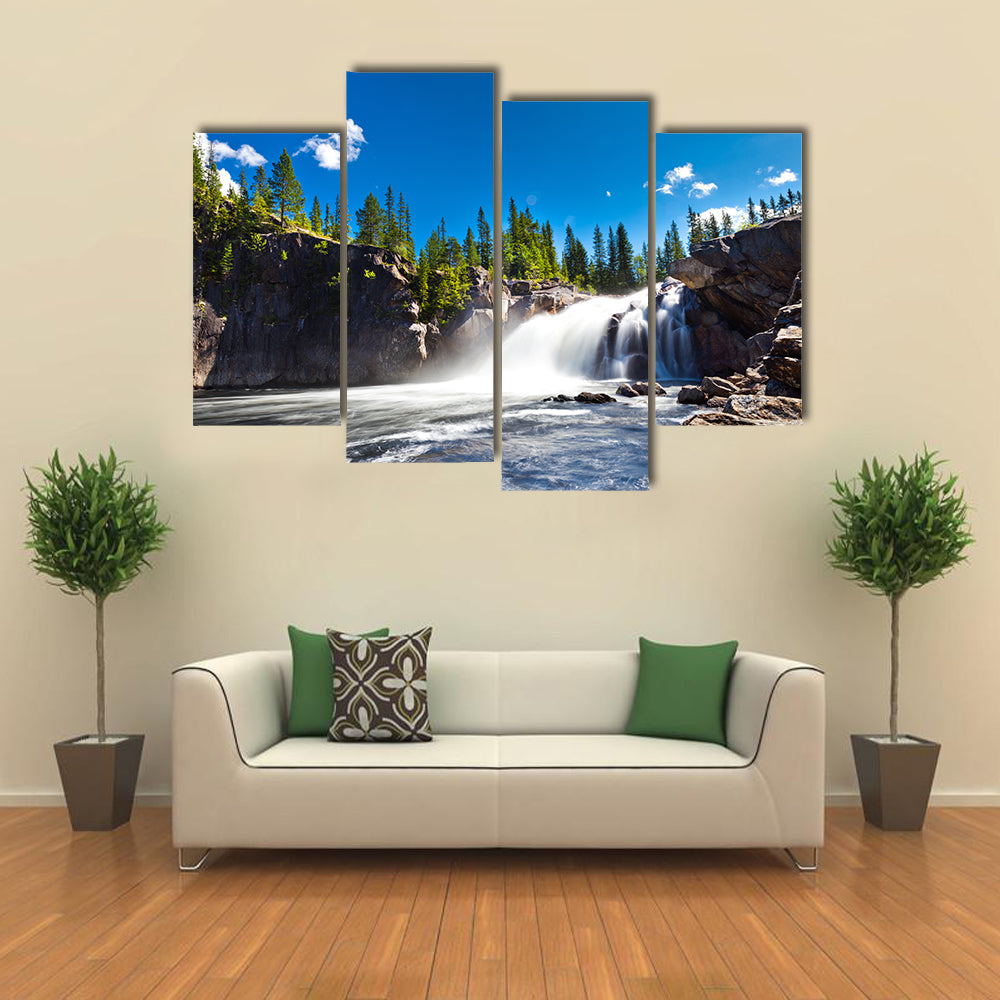 Scenic Waterfall Canvas Wall Art